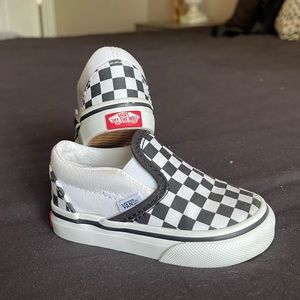 Toddler Checkered Vans